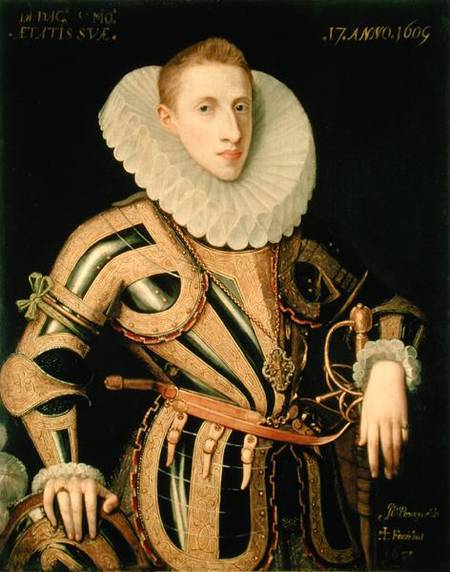 Portrait of Diego de Villamayor from Juan Pantoja de la Cruz