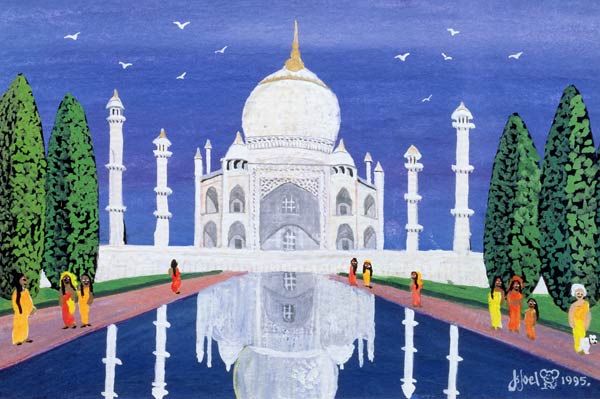 Taj Mahal, 1995 (w/c)  from Judy  Joel