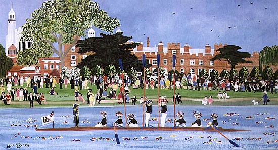 The Procession of Boats at Eton College  from Judy  Joel