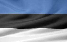 Estnische Flagge