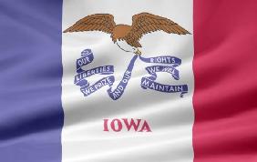 Iowa Flagge