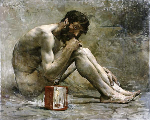 Diogenes from Jules Bastien-Lepage