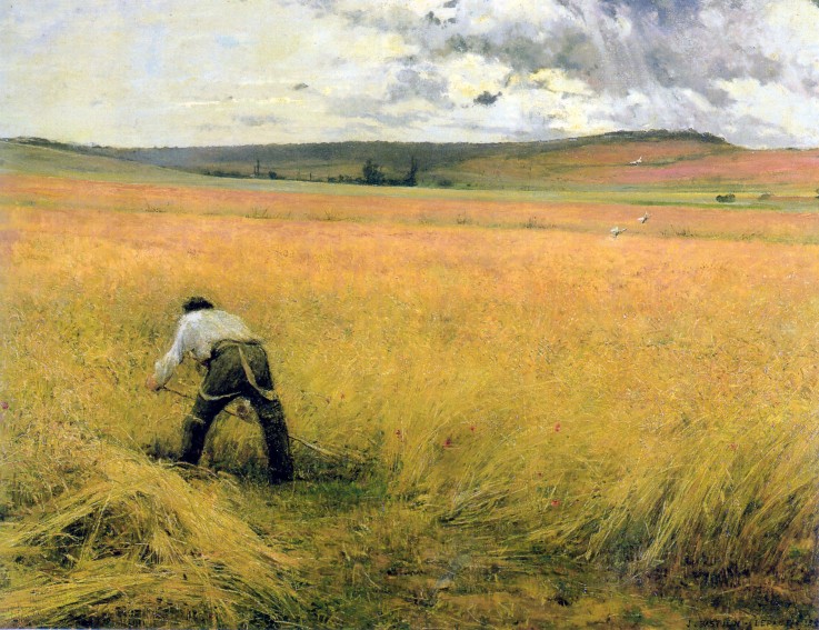 The Ripened Wheat from Jules Bastien-Lepage