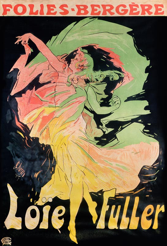 Folies Bergere: Loie Fuller, France from Jules Chéret