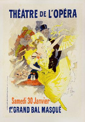 Théatre de l'opéra. Bal masqué (Poster)