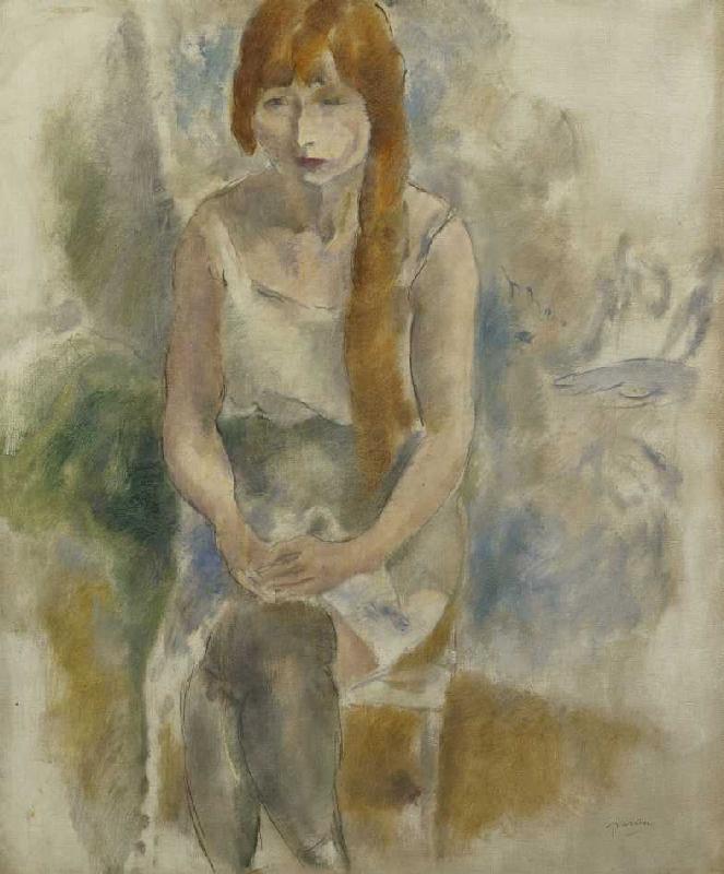 Sitzendes Modell. from Jules Pascin