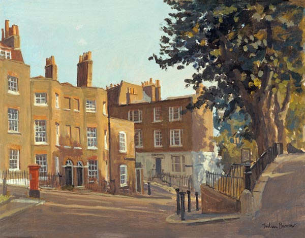 Holly Hill, Hampstead (oil on canvas)  from Julian  Barrow