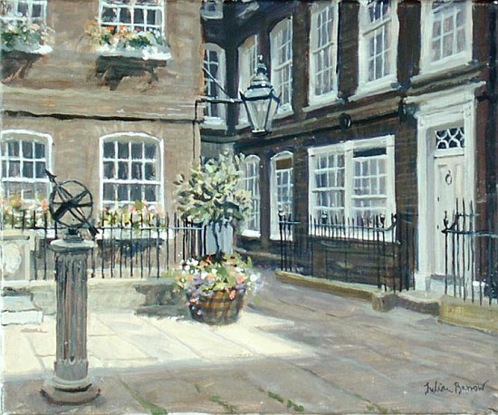 Pickering Place, St. James''s (oil on canvas)  from Julian  Barrow
