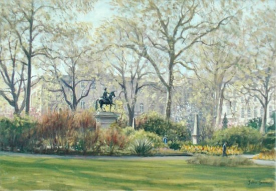 St. James''s Square (oil on canvas)  from Julian  Barrow