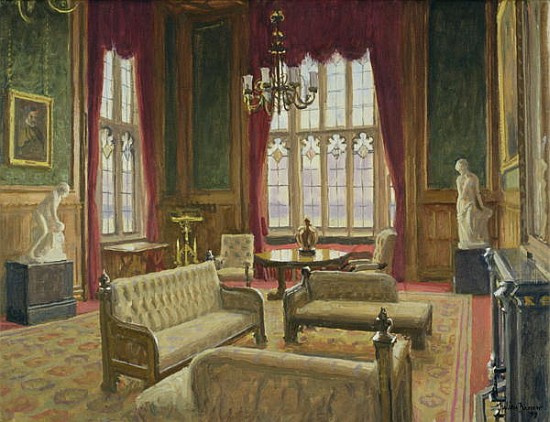 The River Room, Palace of Westminster (oil on canvas)  from Julian  Barrow
