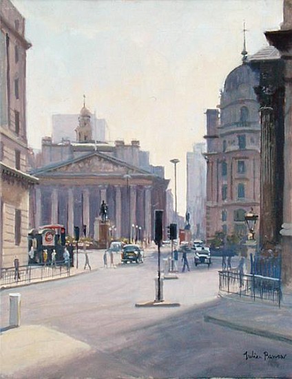 The Royal Exchange (oil on canvas)  from Julian  Barrow