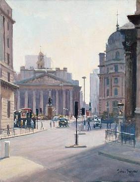 The Royal Exchange (oil on canvas) 