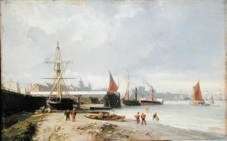 The Docks on the Bank at Greenwich from Julius Hintz