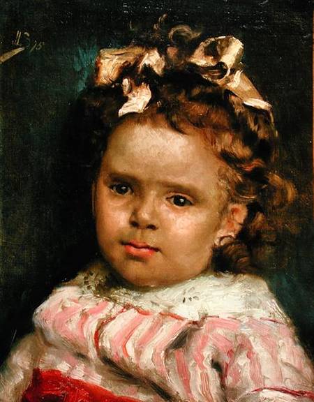 Little Girl Metisse from Julius Leblanc Stewart