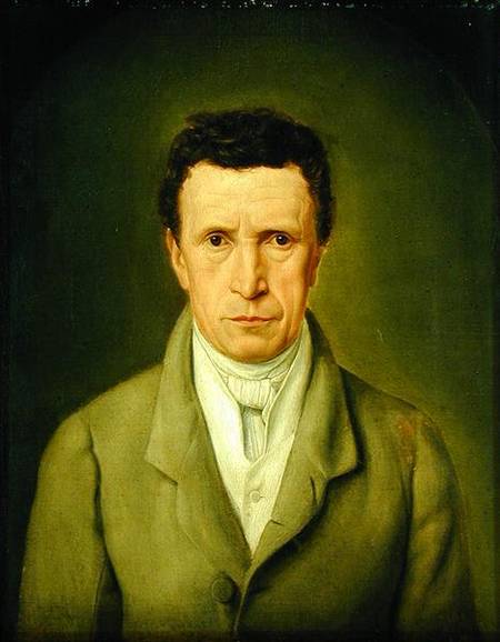 Portrait of Johann Friedrich Nikolaus Oldach (1773-1849) 1824 from Julius Oldach