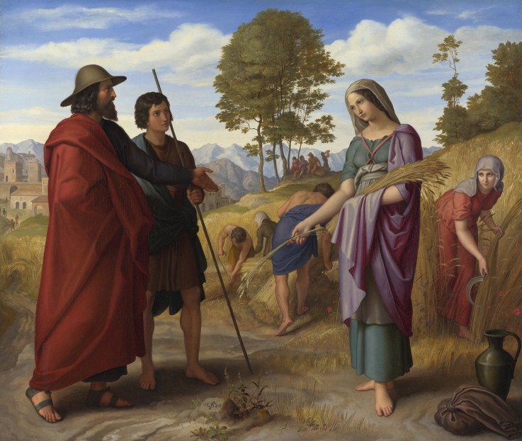 Ruth in Boaz's Field from Julius Schnorr von Carolsfeld