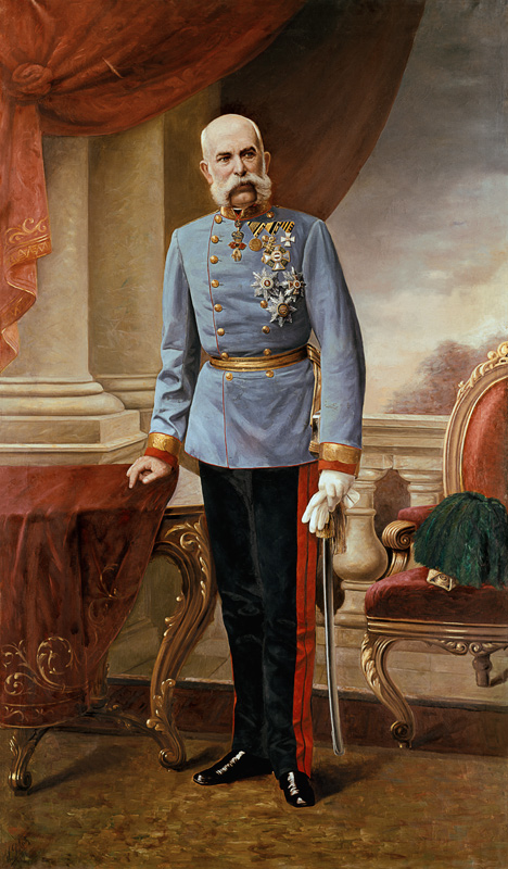 Kaiser Franz Josef I. von Österreich from Julius von Blaas