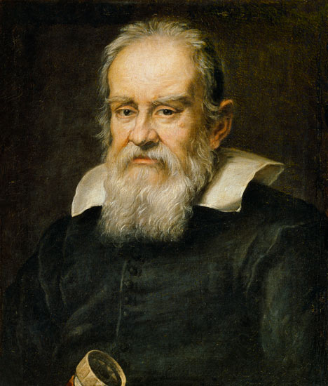 Bildnis Gallileo Galilei. (Schule Susterman) from Justus Susterman
