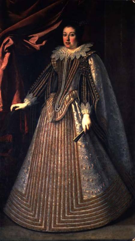 Margherita de' Medici, daughter of Cosimo II and Magdelena of Austria from Justus Susterman