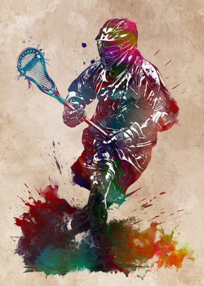 Lacrosse-Sportkunst 1 from Justyna Jaszke