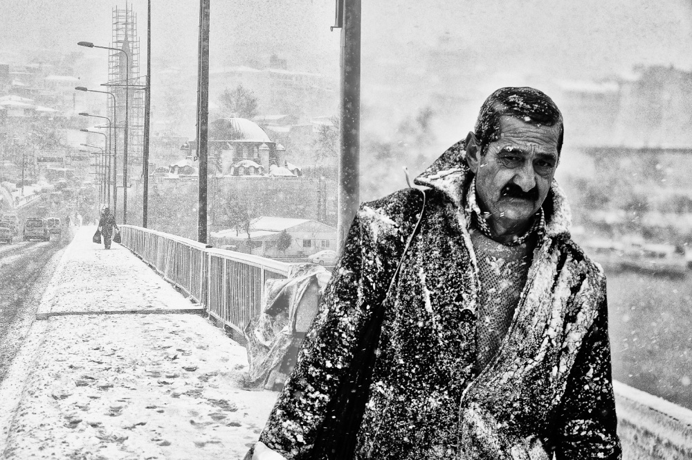 Schnee und Leben in Istanbul from Kadir