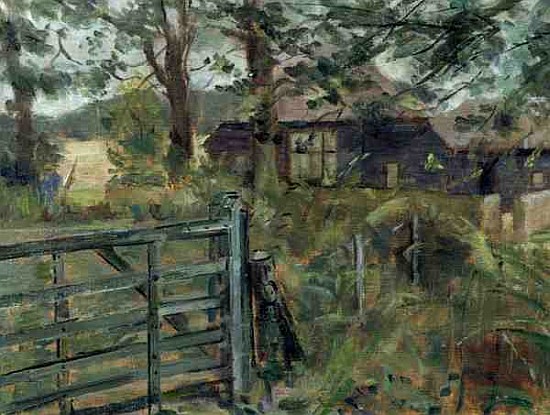 Barn in Sussex (oil on canvas)  from Karen  Armitage