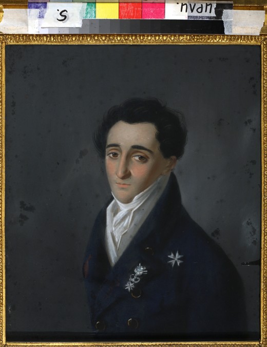 Portrait of Christofor Ekimovich Abamelik-Lazarev (1789-1871) from Karl Wilhelm Bardou