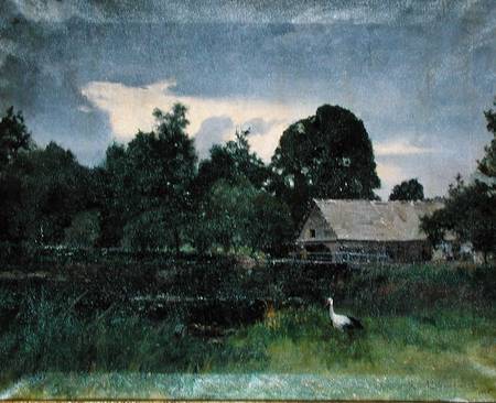 Landscape with a Stork from Kasimir Alchimowicz