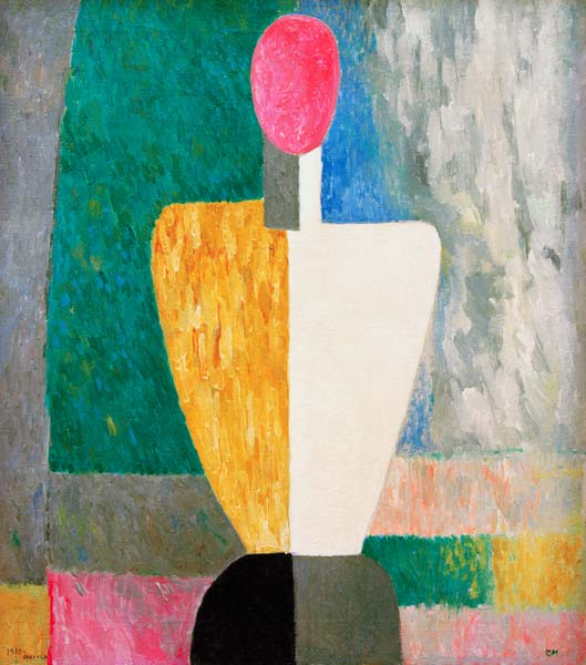 Malevich / Torso (Figure with pink face) from Kasimir Malewitsch