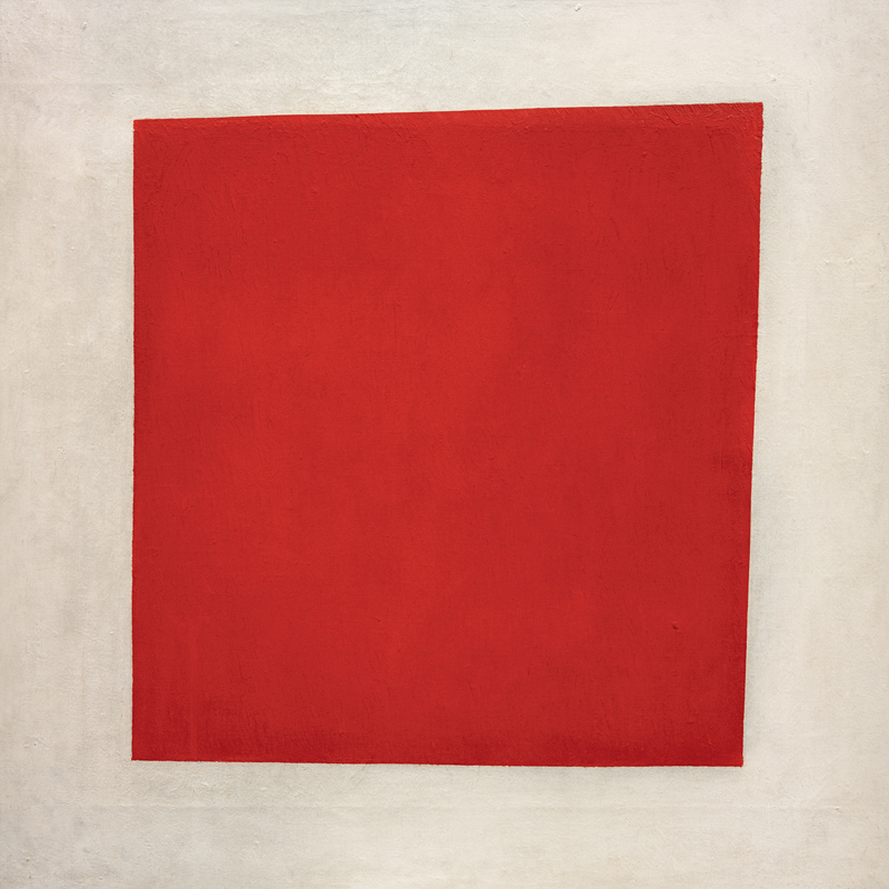 Rotes Quadrat, 1915 from Kasimir Malewitsch