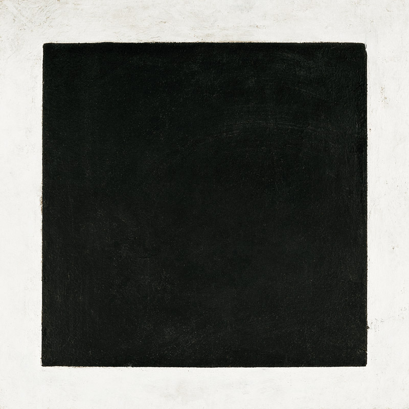 Black square (2 Version) from Kasimir Malewitsch