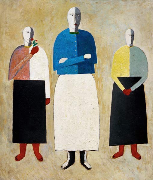Malevich / Three Girls / 1928/32 from Kasimir Malewitsch