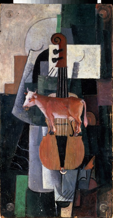 Cow and Violin from Kasimir Malewitsch