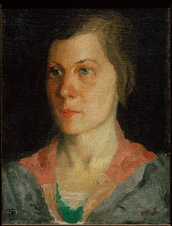 Porträt der Frau des Künstlers, 1933 from Kasimir Malewitsch