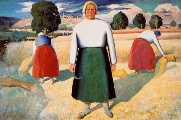 Malevich, The Reapers from Kasimir Malewitsch