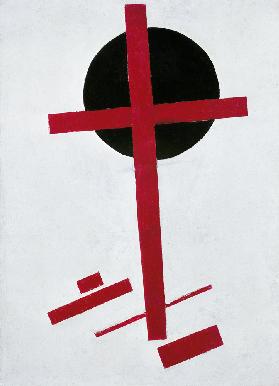 Malevich / Red Cross ... / Ptg.aft.1914