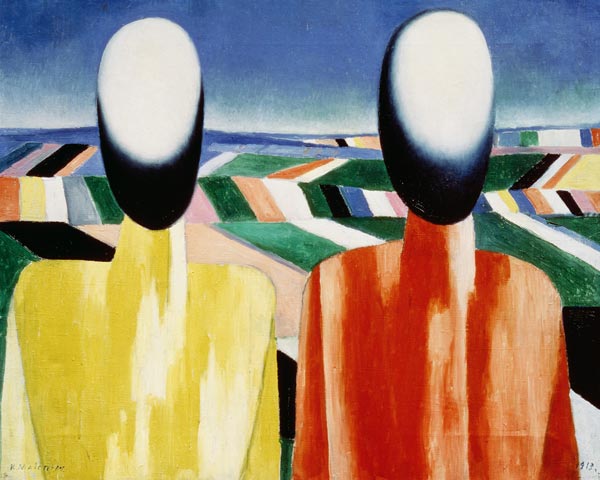 Malevich / Two Peasants / 1928/32 from Kasimir Malewitsch