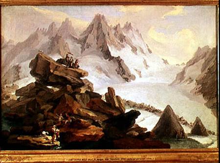 The Mountains at Lauteraar from Kaspar Wolf