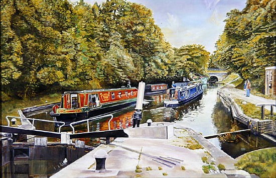 Knowle top lock, 2003 (oil on canvas)  from Kevin  Parrish