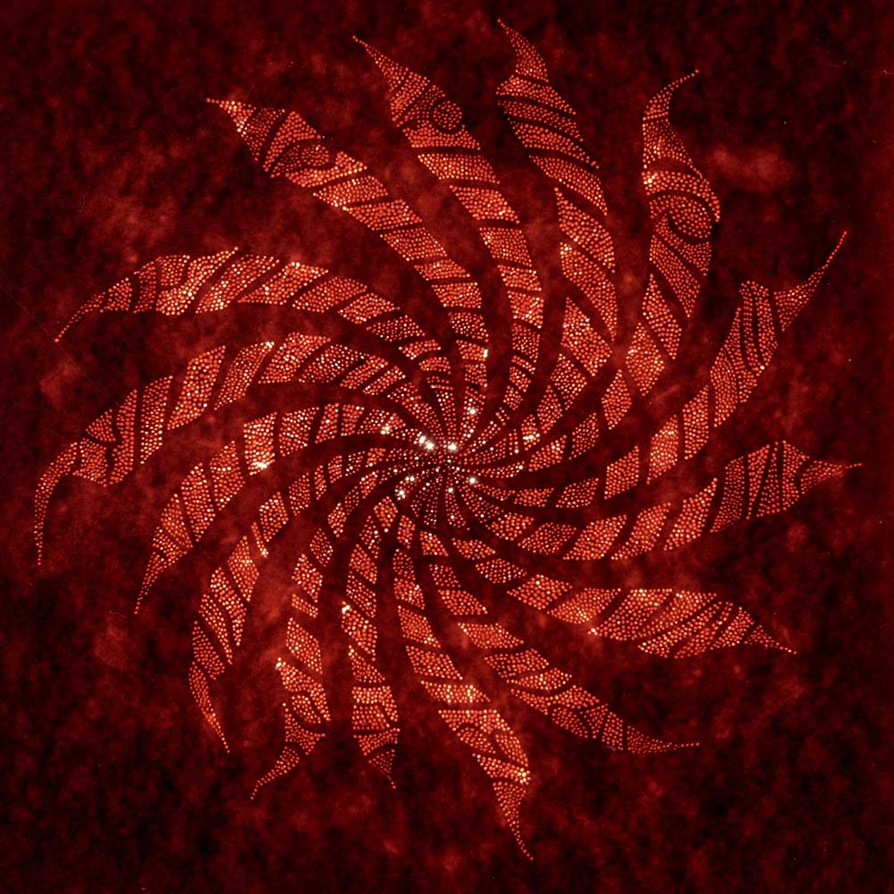 Red vortex from Klaus Wortmann