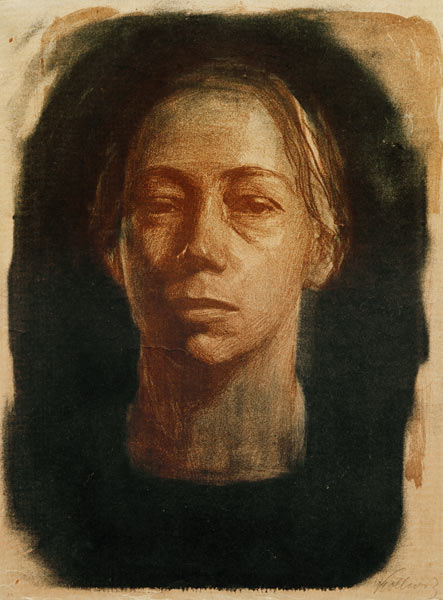 Self-portrait en face from Kollwitz Käthe