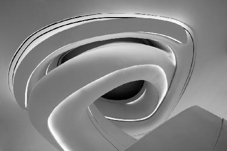 Wendeltreppe (Entworfen von Zaha Hadid
