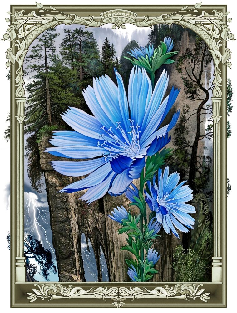 Blauen Blumen from Konstantin Avdeev
