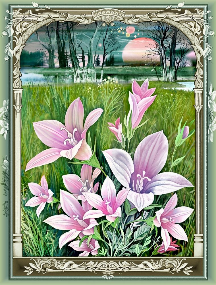 Die Blumen auf der Wiese (Variante) from Konstantin Avdeev