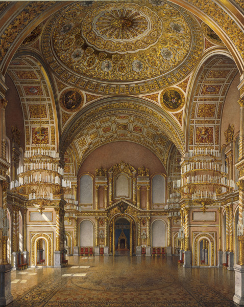 Moskau, St. Alexander-Saal from Konstantin Andreyevich Ukhtomsky