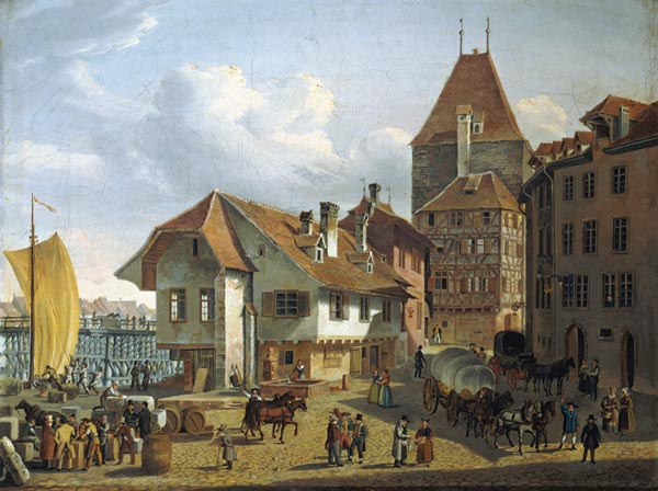 Die Schifflände in Basel from Konstantin Guise