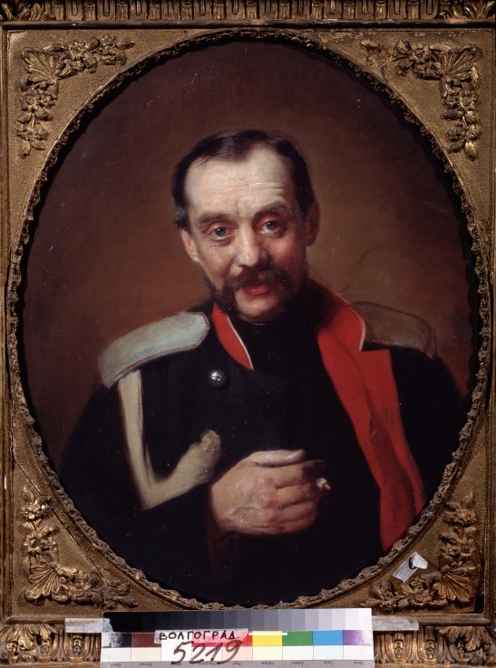 Portrait of the composer César Antonovich Cui (1835-1918) from Konstantin Jegorowitsch Makowski