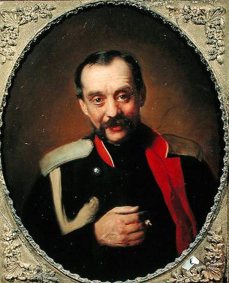 Portrait of the composer Cesar A. Kyui (1835-1918) from Konstantin Jegorowitsch Makowski