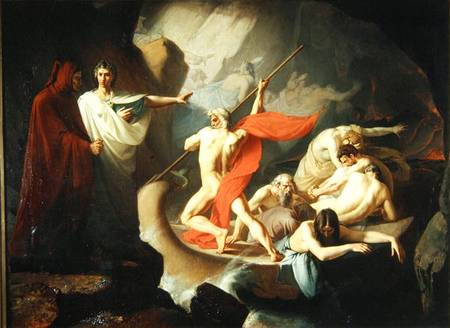Charon Conveying the Souls of the Dead across the Styx from Konstantin Petrovich Pomerantsev