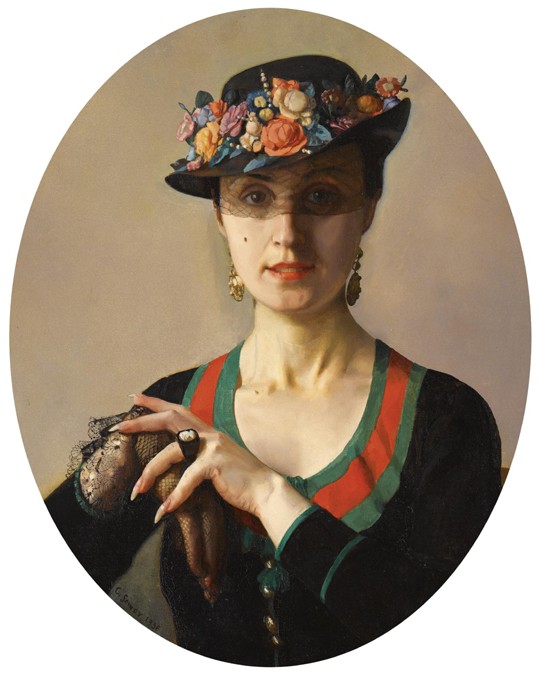 Portrait of a Lady from Konstantin Somow